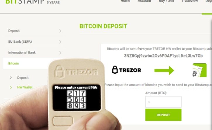 Trezor és a Bitstamp szövetsége – A Bitstamp az év végéig hetente kisorsol egy Trezort