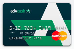 AdvCash card
