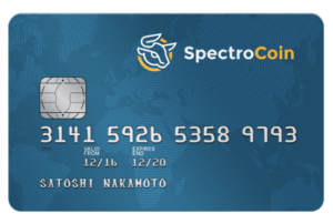 Spectrocoin card