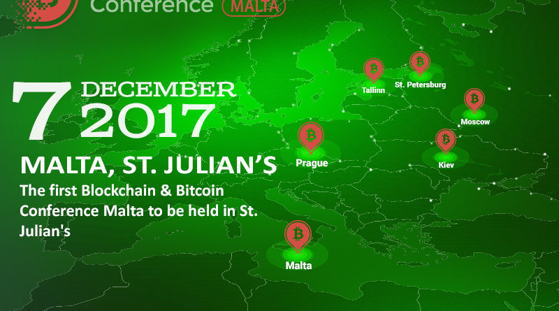 Az első Blokklánc és Bitcoin Konferencia Málta San Giljan városában