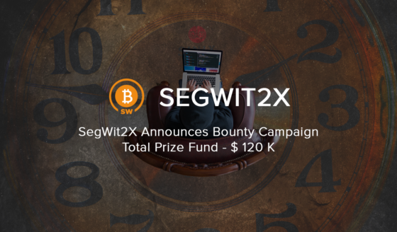 Mutasd meg a tehetséged és vegyél részt a SegWit2X bounty kampányában: össznyeremény $120 000