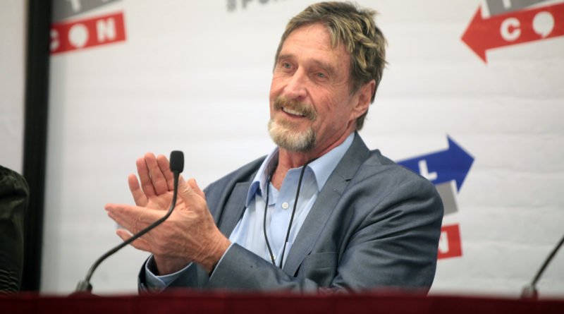 A kriptovilág fenegyereke, John McAfee