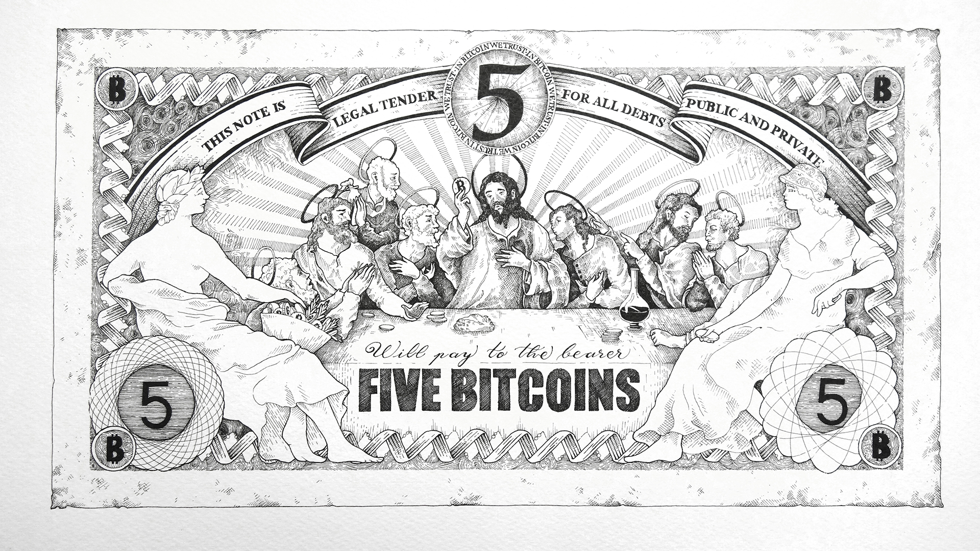 Bitcoin bankjegyek – ilyennel fizetünk egy napon?, kiemelt kép
