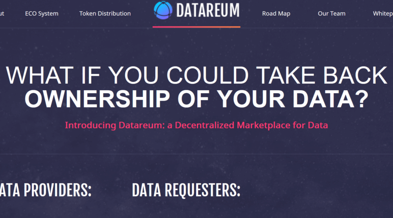 Datareum, a decentralizált adatpiac 0 000 dolláros bounty- és airdrop-kampányt jelentett be az április 28-ai tokenértékesítés előtt