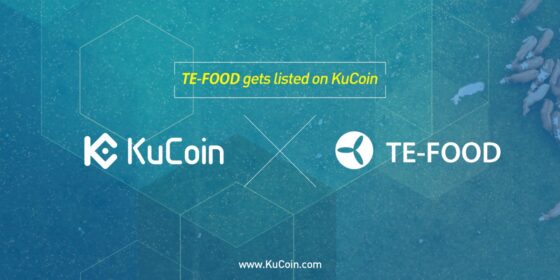 KuCoin közlemény: hivatalosan elérhető a TE-Food TFD tokenje a tőzsdén