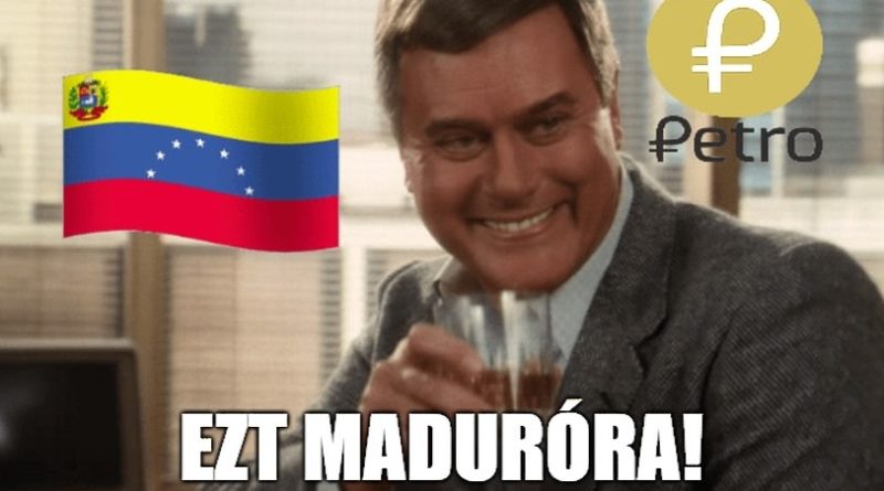 Dallas Venezuelában: novemberben indul a petro, jelentette be az elnök