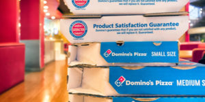 Domino pizza bitcoinért