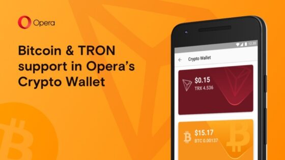 Az Opera bitcoin fizetési lehetőséget csatolt az Androidos alkalmazásához