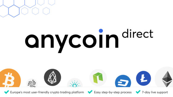 Új, innovatív platformot indít az Anycoin Direct