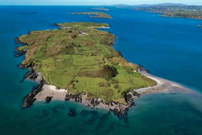 Horse Island, nem messze az ír partoktól
