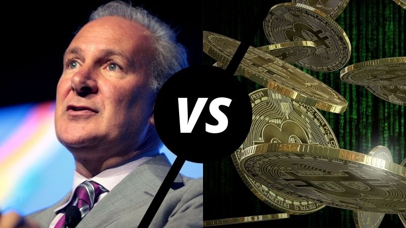 A többség Peter Schiff helyett inkább a bitcoinista fiára hallgatna, kiemelt kép