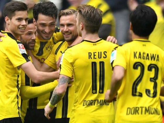 A Borussia Dortmund is felült a kriptovonatra