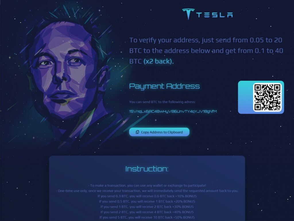 Elon Musk nevében kriptovalutát csaltak ki a támadók a Twitter felhasználóitól, kiemelt kép