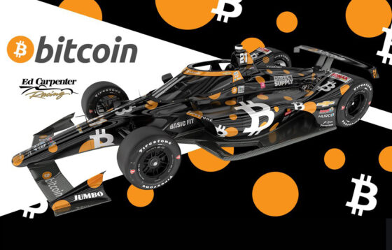 Szép eredményt ért el a Bitcoin-támogatott versenyautó az Indy 500-on