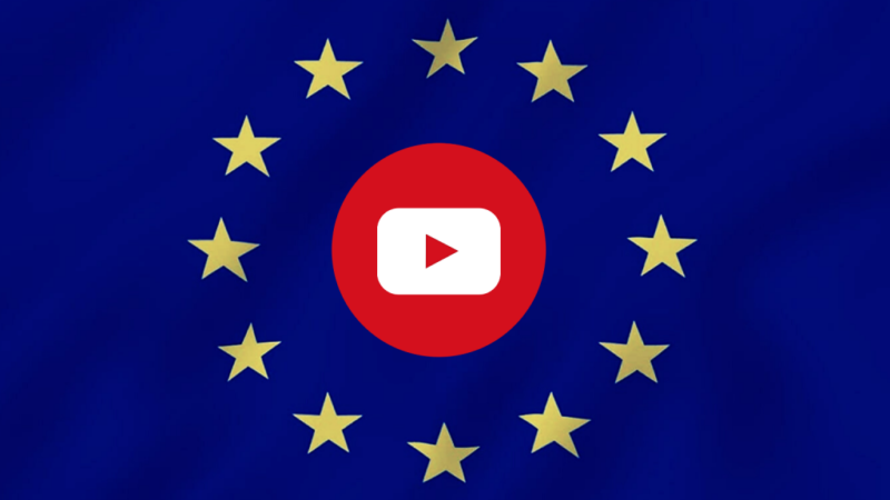 A YouTube az EU-val együttműködve cenzúrázza a tartalmat, kiemelt kép