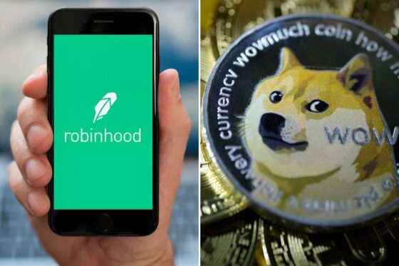 A Robinhoodé lehet az egyik legnagyobb dogecoin és bitcoin tárca