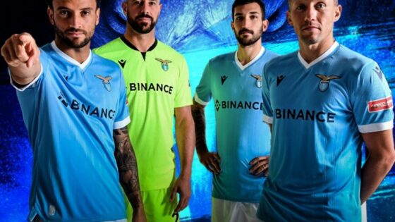 A Lazio új szponzorra talált: a Binance támogatja az olasz futballcsapatot