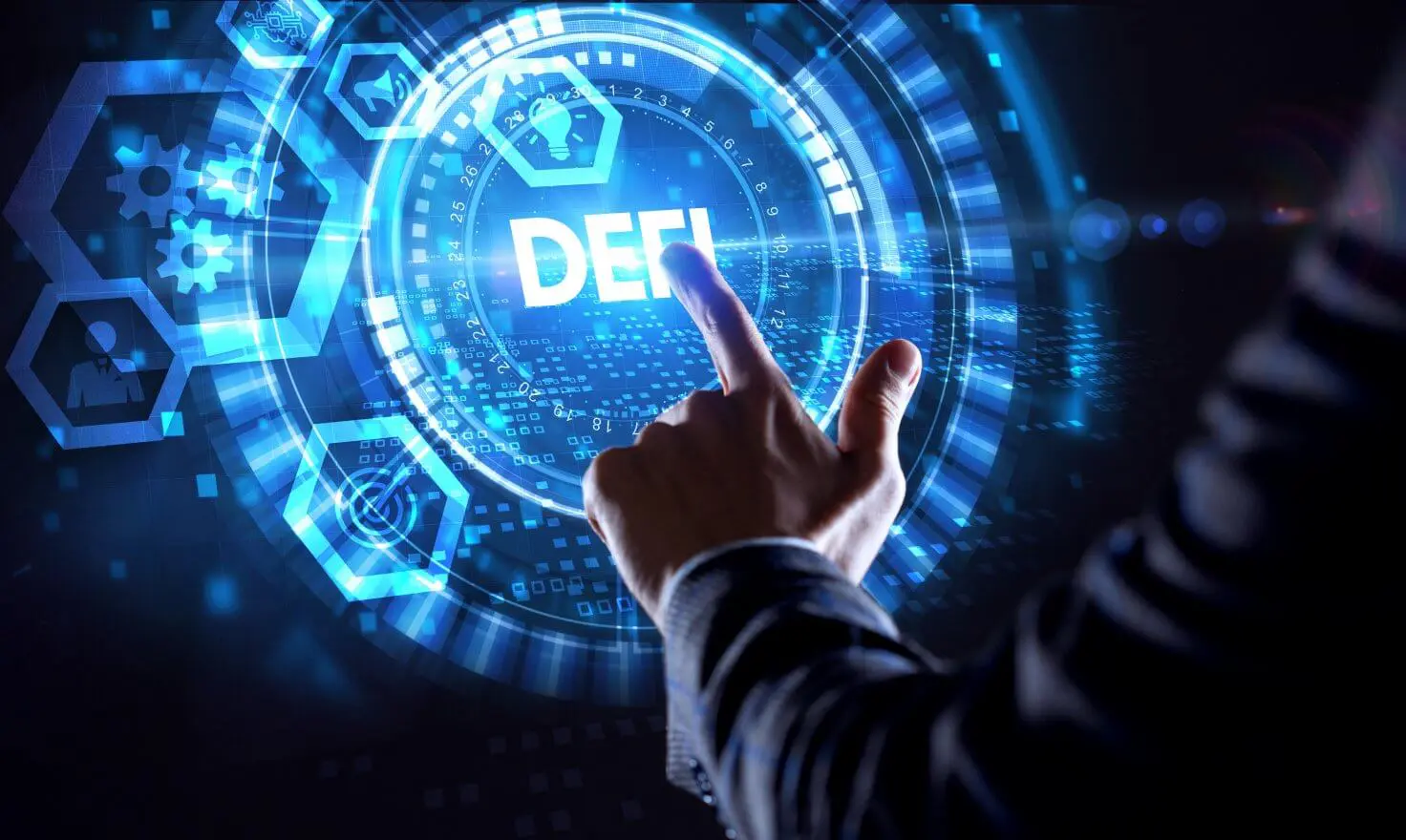 DeFi decentralizált piac