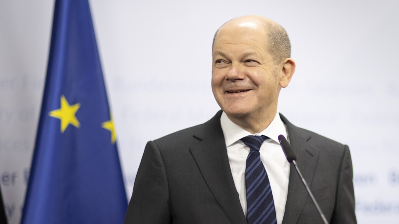 Olaf Scholz német kancellár