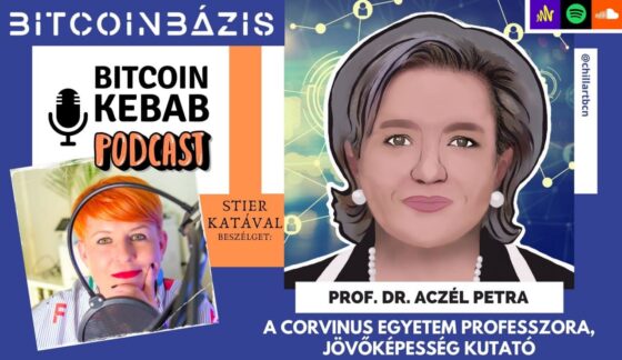 Itt a szombat és a Bitcoinbázis podcast: mai vendég Dr. Aczél Petra