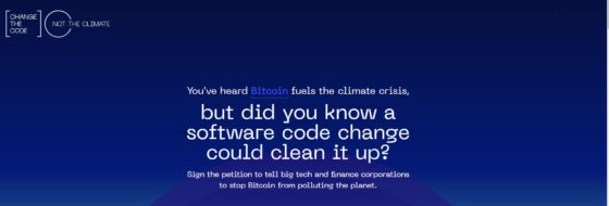 A Greenpeace kampányt indított a Bitcoin zöldítésére