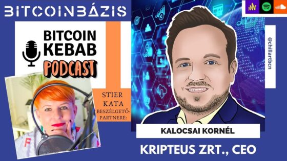 Ismét itt a Bitcoin Kebab, vendége Kalocsai Kornél, a Kripteus alapítója