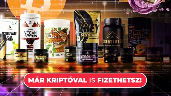 A vezető magyar táplálékkiegészítő boltban már kriptóval is lehet fizetni