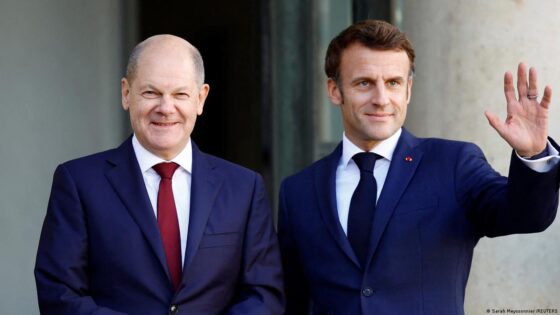 Scholz és Macron kereskedelmi megtorlással fenyegeti az Egyesült Államokat