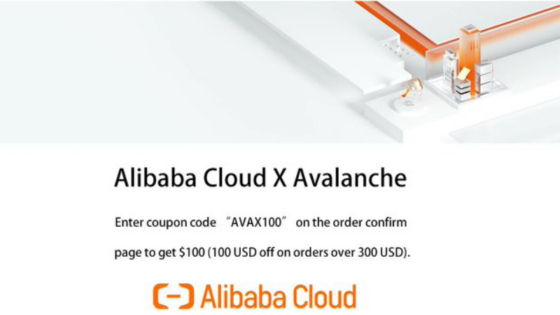 Az Alibaba Cloud támogatja az Avalanche blokkláncot