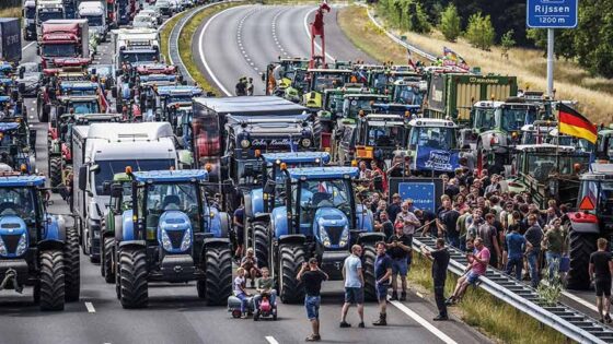 Óriási tüntetések Hollandiában, több mint 3000 gazdaság felszámolására készül a kormány