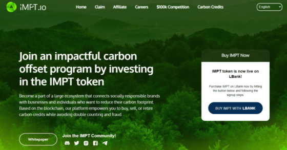 2023 februárjában elindul az IMPT karbon trading felülete – fektess be a zöld vásárlás jövőjébe