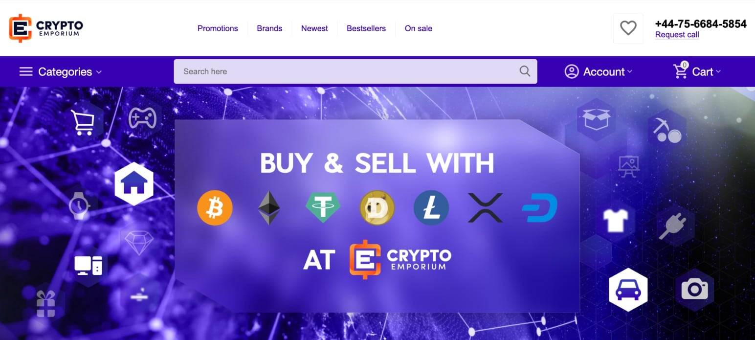 crypto emporium fooldal