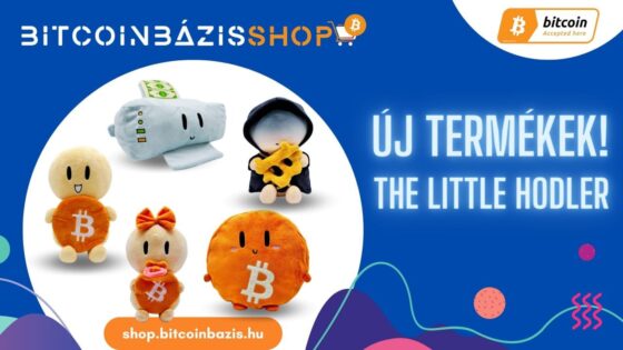 Újdonsággal érkezik a BitcoinBázis webshop: itt a Little Hodler termékcsalád