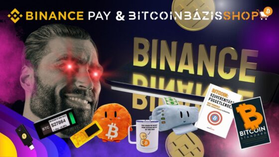 Hivatalos Binance online kereskedő lett a BitcoinBázis webshopja