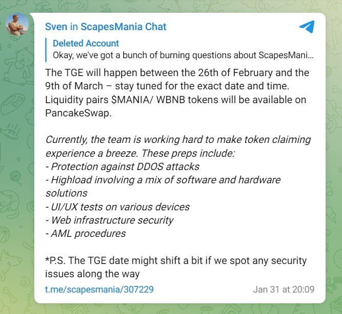 Scapesmania AMA kérdések