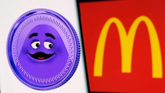 A McDonald’s hackerei nagyot kaszáltak a Grimace mémérme hirdetésével