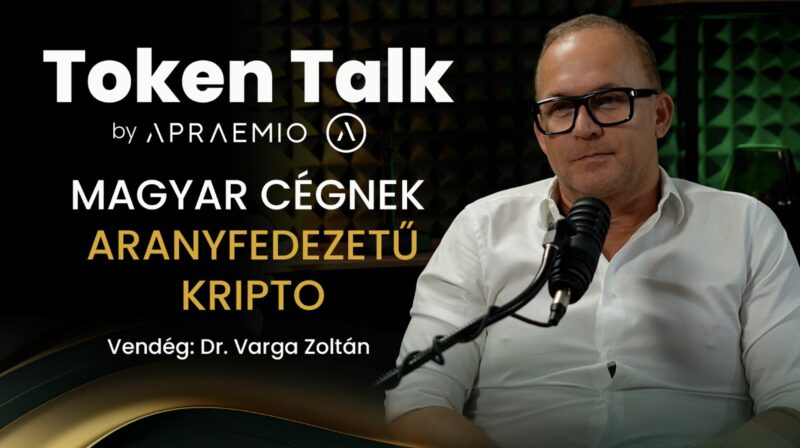 Fedezd fel az Apraemio új ‘Token Talk’ Podcastsorozatát: Egy izgalmas útikalauz a kripto és az arany világába, kiemelt kép