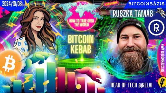 Bitcoin Kebab #102: Bitcoin, kripto és a tech világ jövője Ruszka Tamással