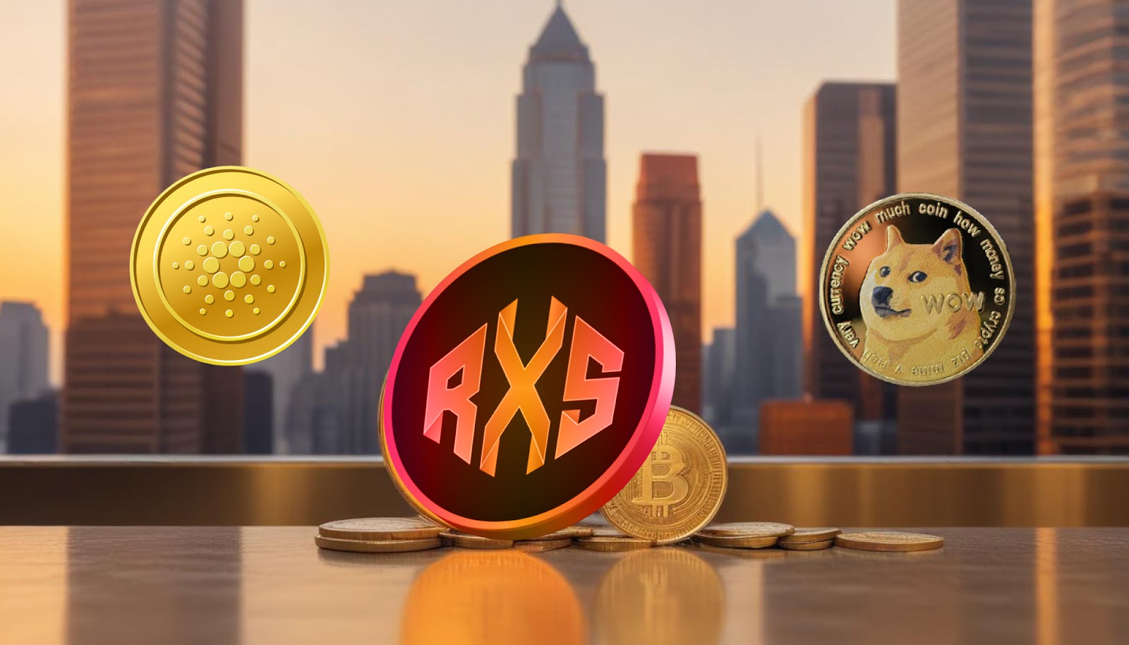 Altcoin előrejelzés: A Dogecoin, a Cardano és a Rexas Finance rallyra készülnek, kiemelt kép