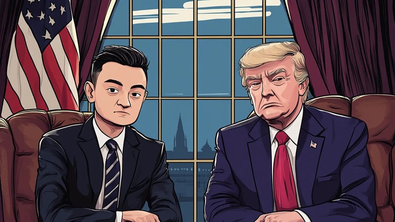 Justin Sun és Donald Trump szövetkeznek? A TRON alapítója vaskos összeget fektetett a WLFI tokenbe, kiemelt kép