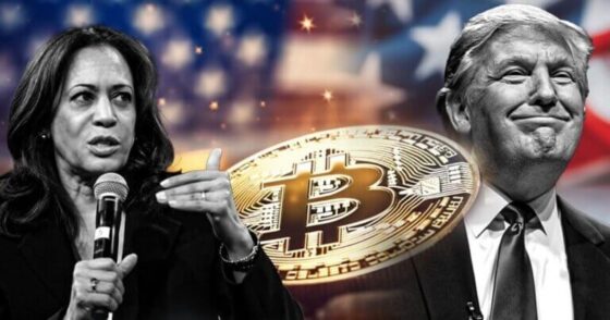 Csökkent Trump győzelmi esélye, 69 000 dollár alatt a Bitcoin