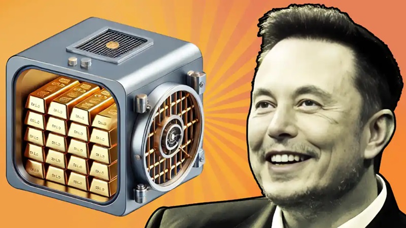 Elon Musk is achieving – will the US Gold Reserves be replaced by Bitcoin?