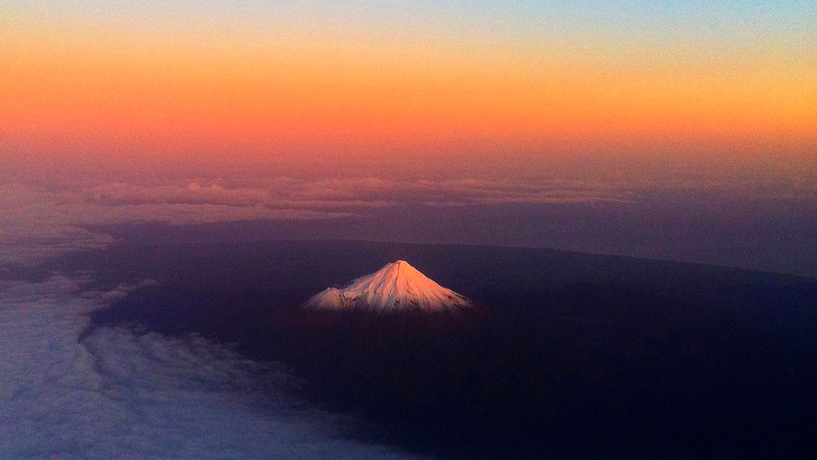 Új Zéland Mount Taranaki 