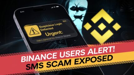 Veszélyben vannak a Binance felhasználói: Egy újfajta SMS-csalás fő célpontjaivá váltak, kiemelt kép